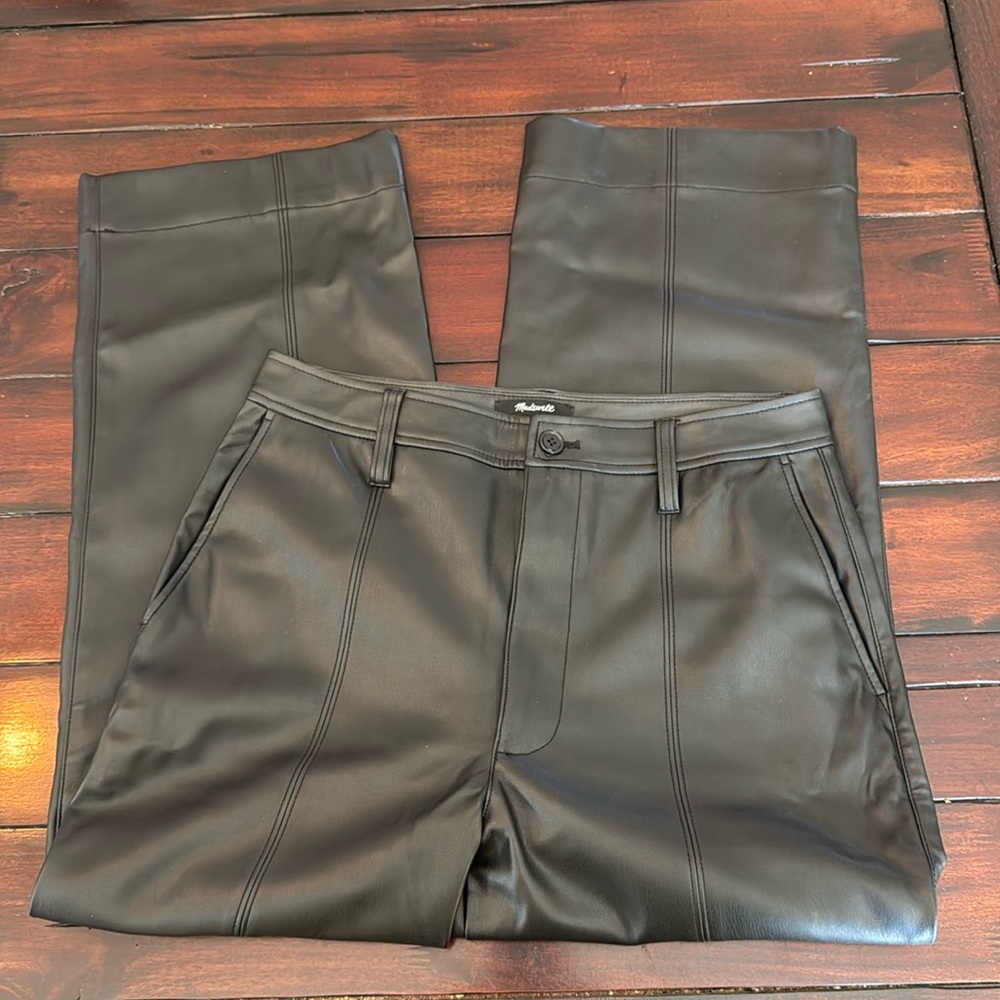 Madewell Faux Leather Pants